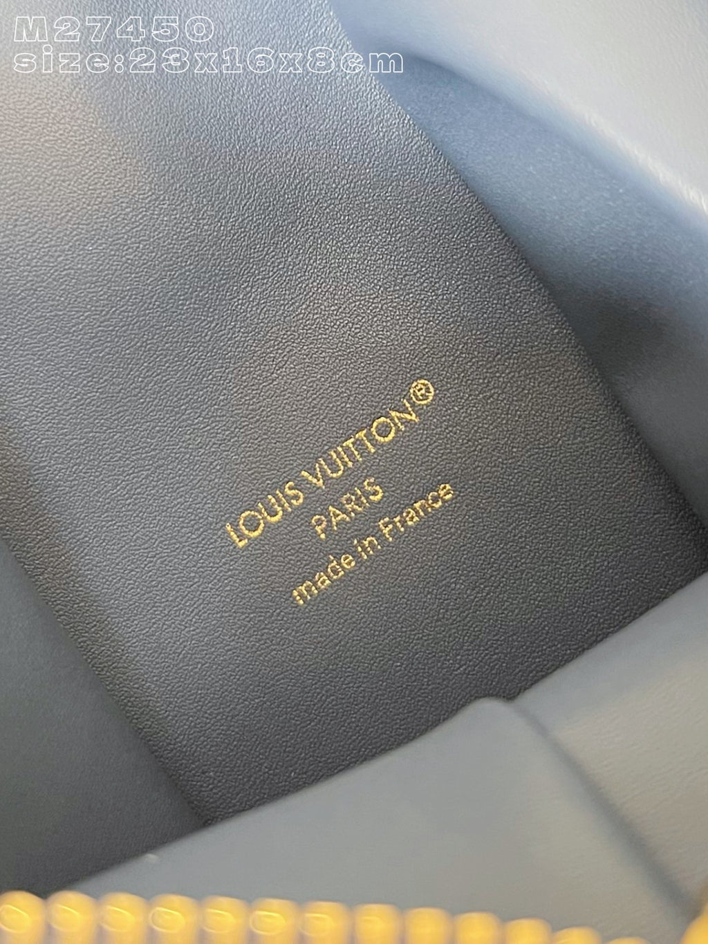 LV Side Trunk MM Monogram Denim