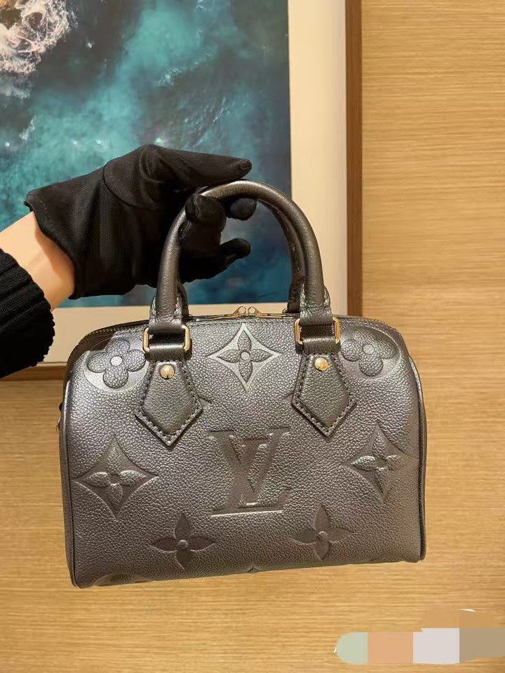 LV Speedy Bandoulière 20 Monogram Empreinte