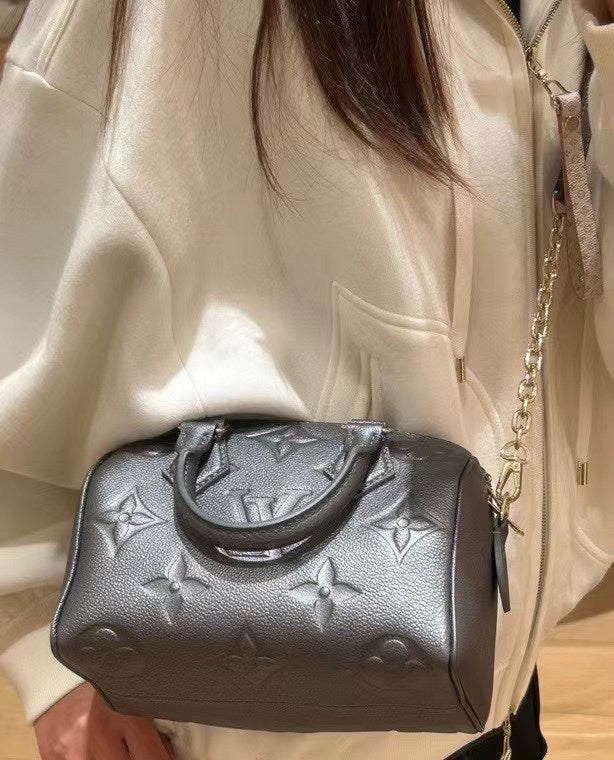 LV Speedy Bandoulière 20 Monogram Empreinte