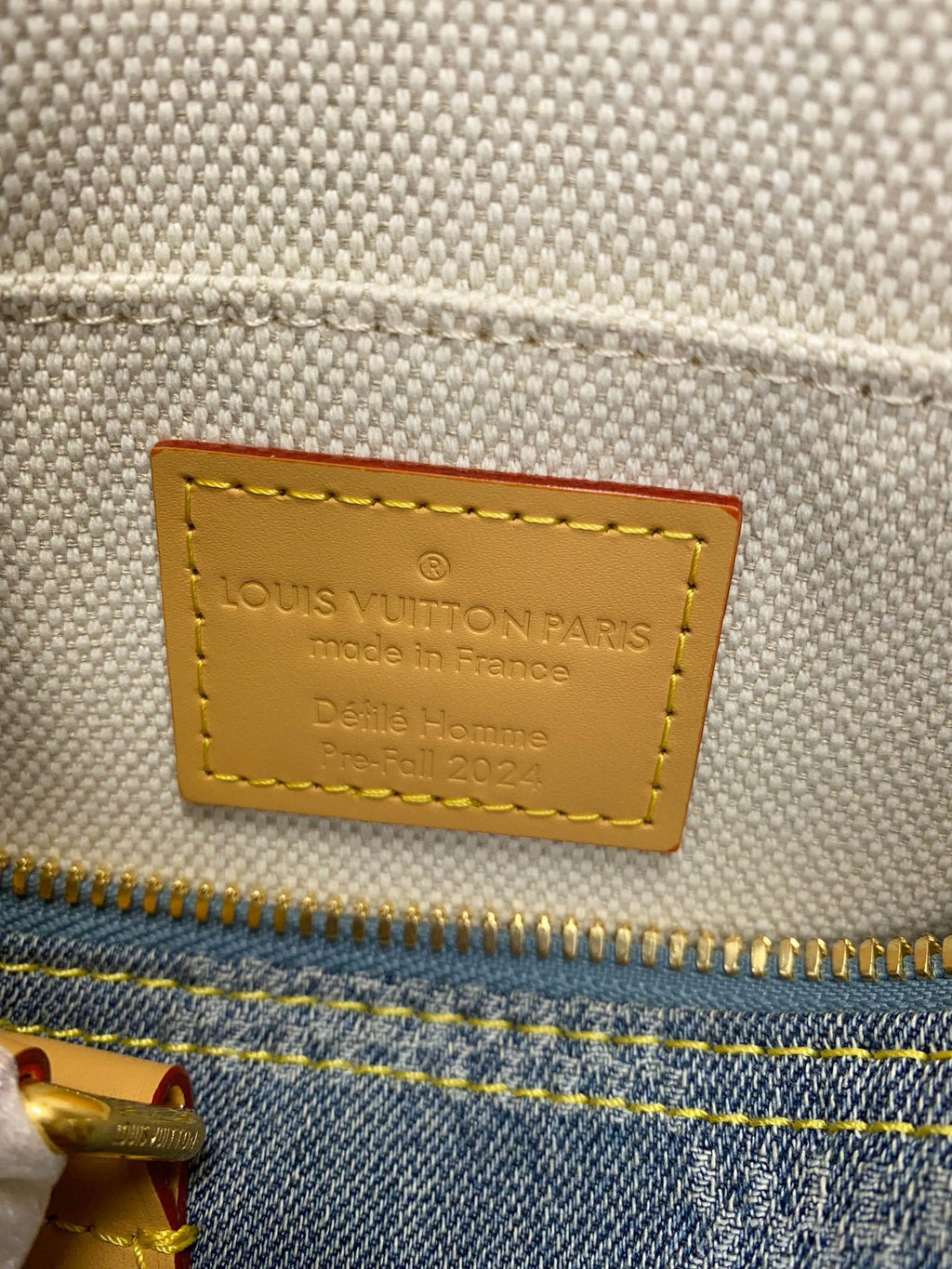 LV Speedy 25 Bandoulière Damier Denim 3D