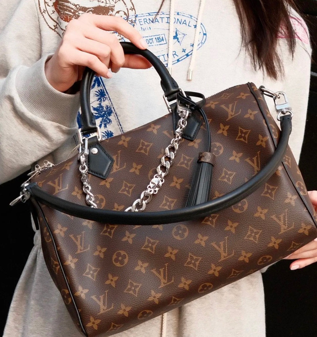 M12243	LV Speedy Soft 30 Dark Monogram