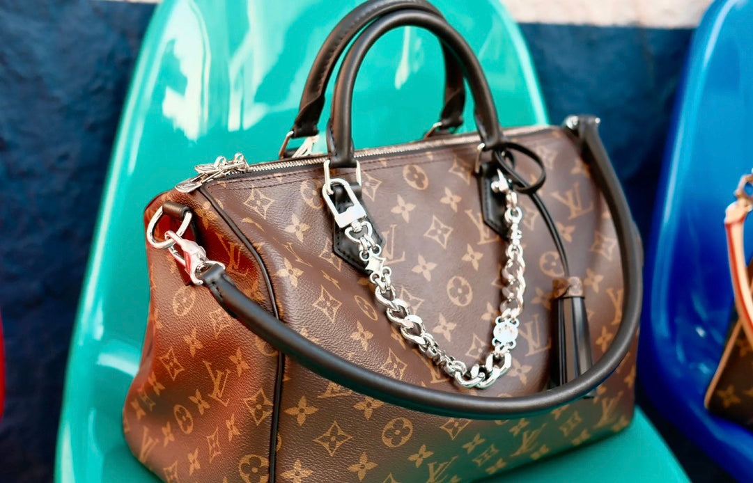 M12243	LV Speedy Soft 30 Dark Monogram