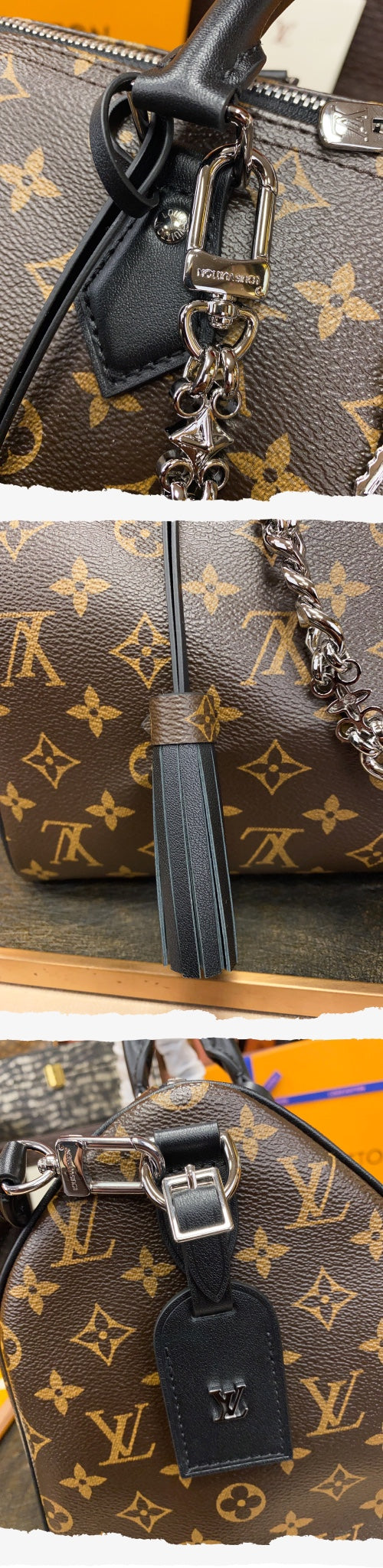 M12243	LV Speedy Soft 30 Dark Monogram