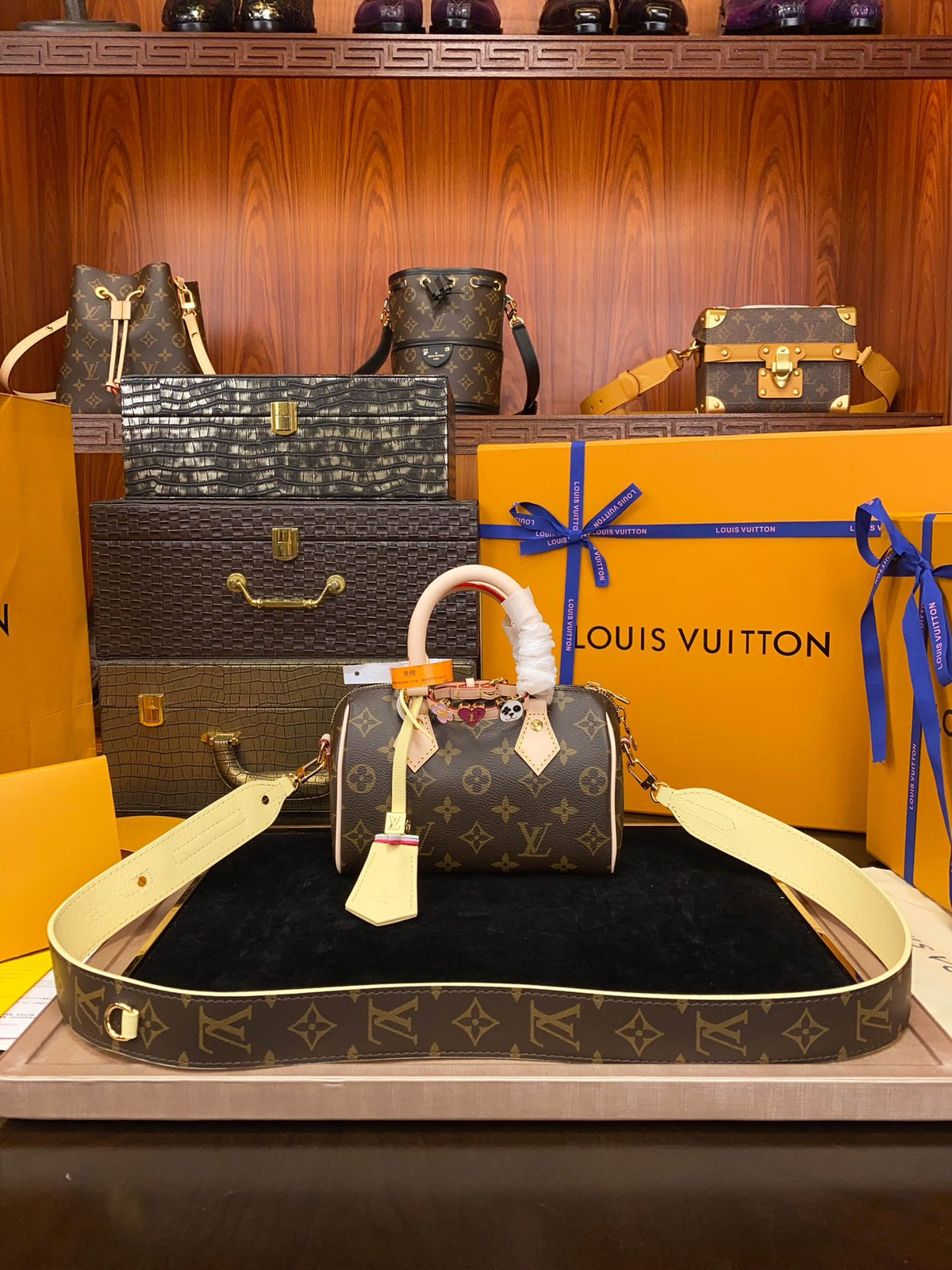 M46222	LV Speedy Bandoulière 18