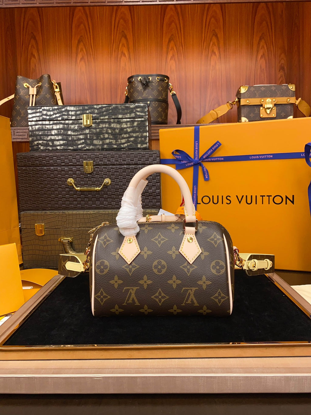 M46222	LV Speedy Bandoulière 18
