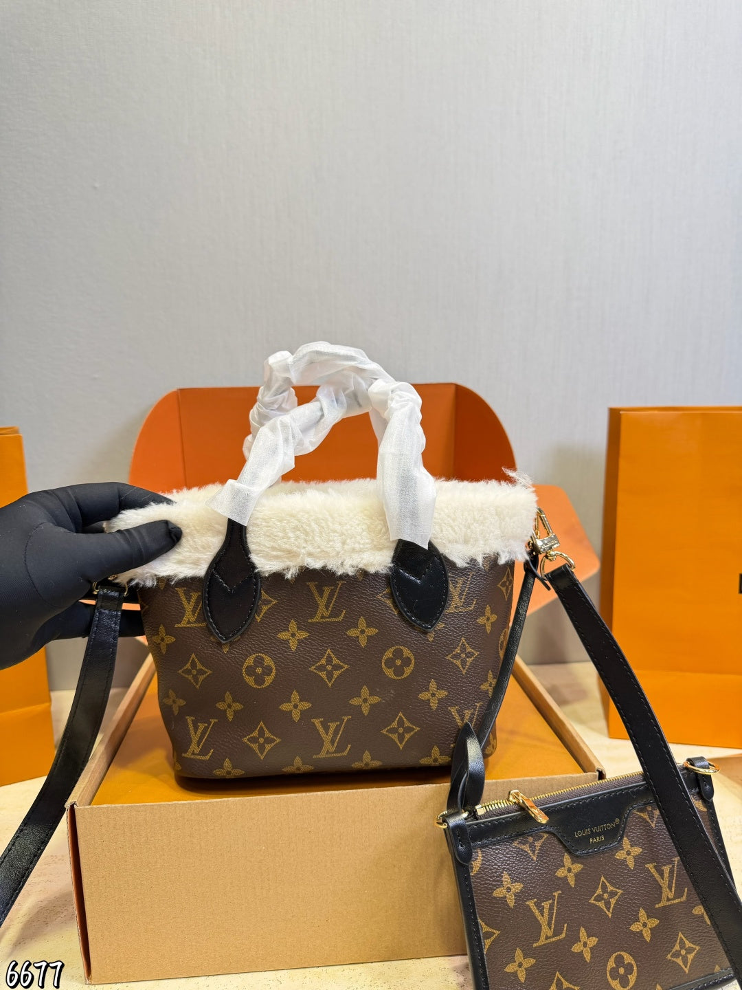 M26315|LV Neverfull Bandoulière Inside Out BB