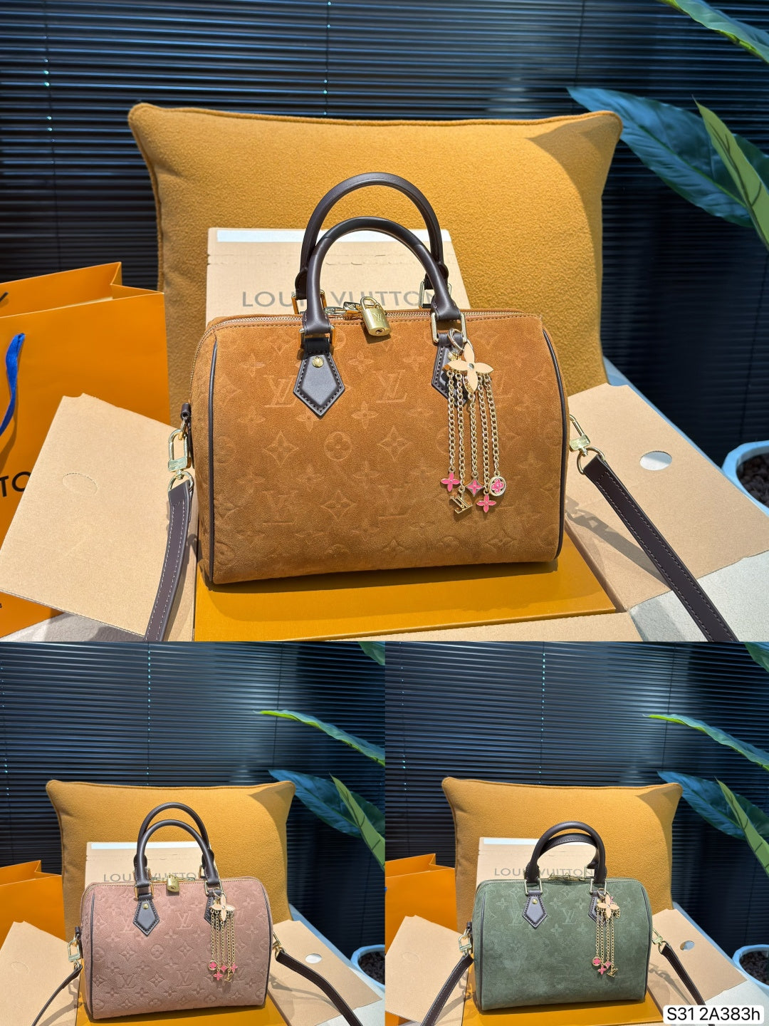 M2A383|LV Speedy Bandoulière 25
